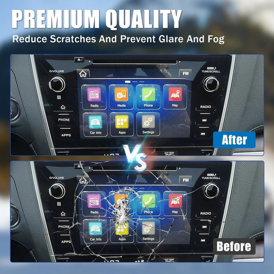 Radio digitalizador de pantalla táctil (teléfono) para Subaru Legacy & Outback 2018 2019 Foto 4 de 4