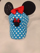 Disney Minnie Mouse Polka Dot Hat With Sequin Ears