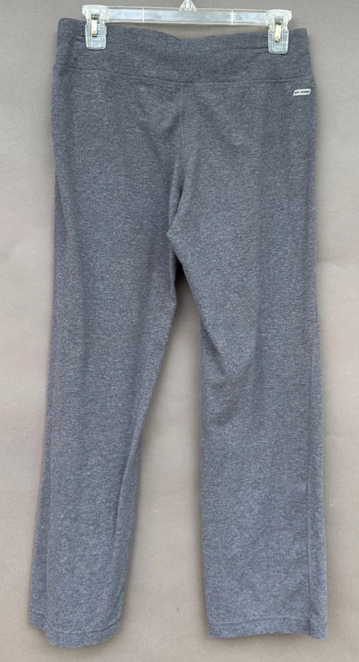 Pantalones de yoga Danskin Now semi ajustados para ejercicio gris carbón talla M (8-10) secos más Foto 3 de 4