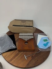 NIB Kalimba Carved Cranes With Box And Instructions Forever Love