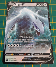 Pokémon TCG Lugia V #138/195 Silver Tempest Ultra Rara Holo Tedesca NM++ Come Nuova