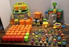 Large Trash Pack Lot 54 Figures Truck Accessories Pieces In Good Condition Large Trash Pack Lot 54 Figures Truck Accessories Pieces In Good Condition