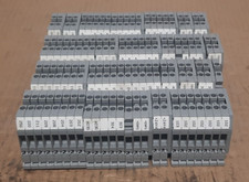 ABB/ENTRELEC #M4/6  LOT OF 97 TERMINAL BLOCKS & 17 END PIECES (30A, 600V)  H117J