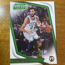Jason Tatum Threads Panini Chronicles Threads Basketball 2021-22
