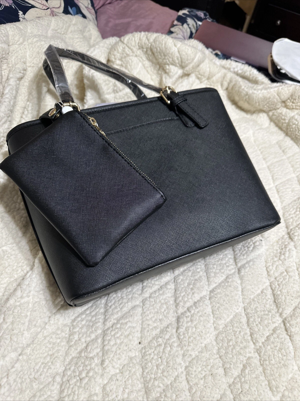 Borsa Valentino Orlandi nera con portafoglio nuova con etichette prezzo consigliato $200