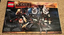Lego The Hobbit 79001 Escape From Mirkwood Spiders - INSTRUCTIONS ONLY