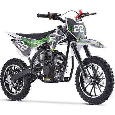 MotoTec Demon 40cc 4-Stroke Kids Gas Dirt Bike top speed up to - Main Image