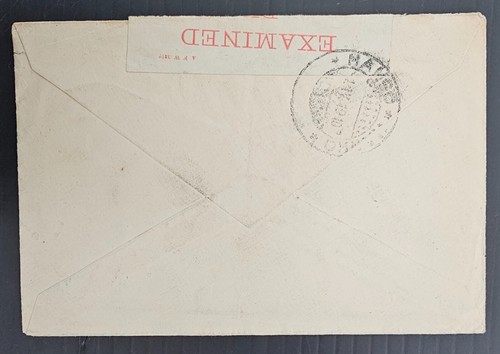 1919 Australia Censor Cover cd Field Post Office-Hango - Picture 2 of 2