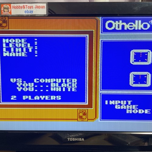 Nintendo Famicom Disk System OTHELLO NES Japan 1986 New Sealed Unopened Rare JP - Picture 12 of 13