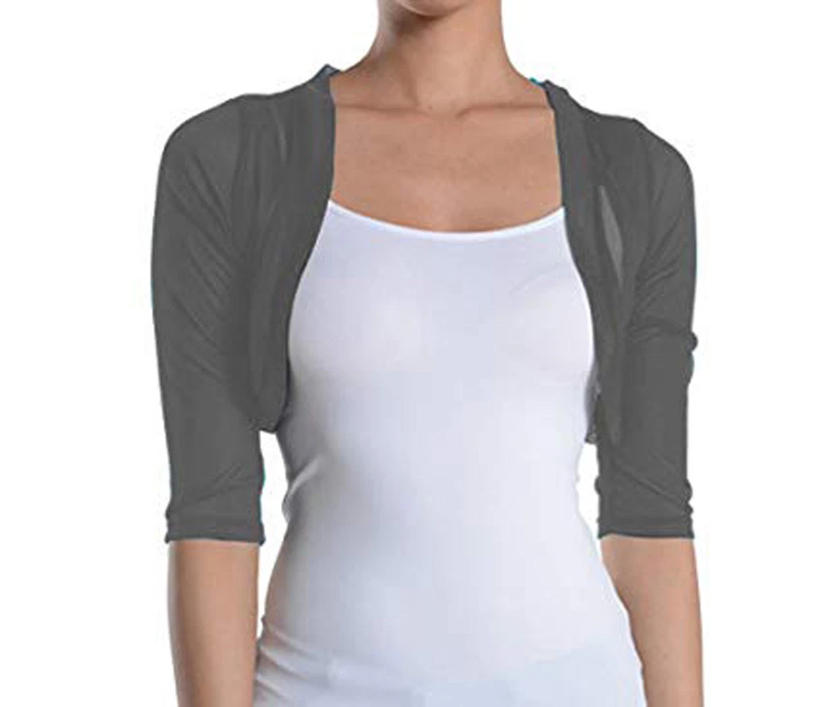 Grey shrug cheap cardigan