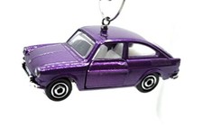 Christmas Ornament for 1965 Volkswagen Type 3 Fastback Purple
