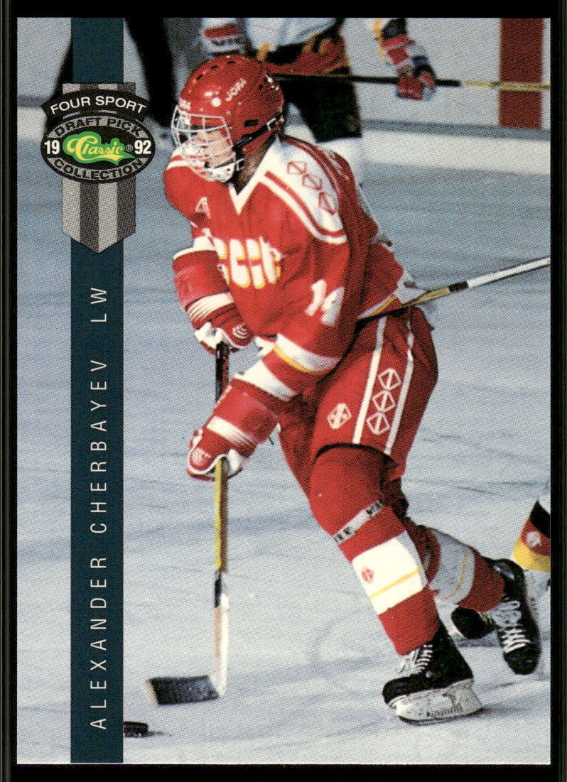 1992 Classic Four Sport #190 Alexander Cherbayev