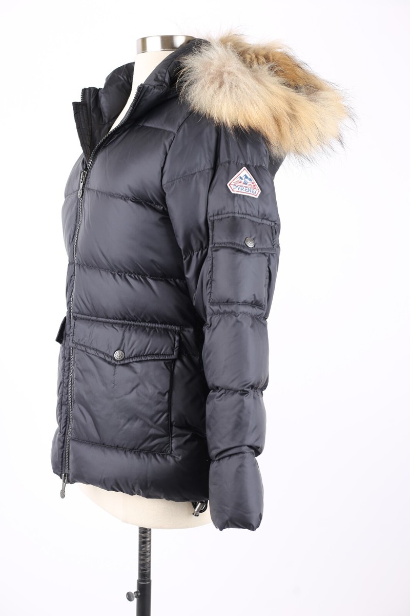 Pyrenex Barry Black Pyrenex Aviator Shiny Jacket Aviator Jacket