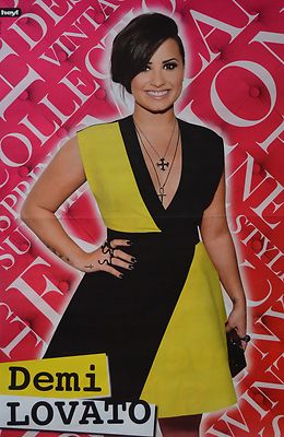 DEMI LOVATO - A3 Poster (ca. 42 x 28 cm) - Clippings Fan Sammlung NEU