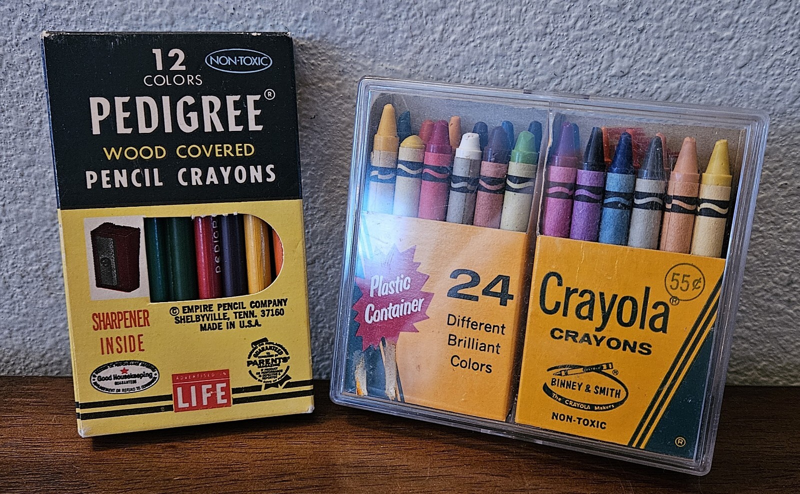 Crayons.