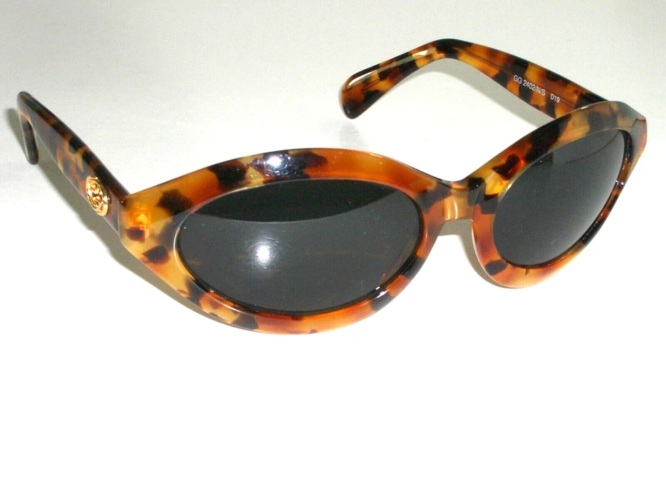 GAFAS DE SOL ENVOLVENTES TORTUGA LEOPARDO GUCCI ITALY GG 2402/N/S D19 61[]19 125 Foto 2 de 4