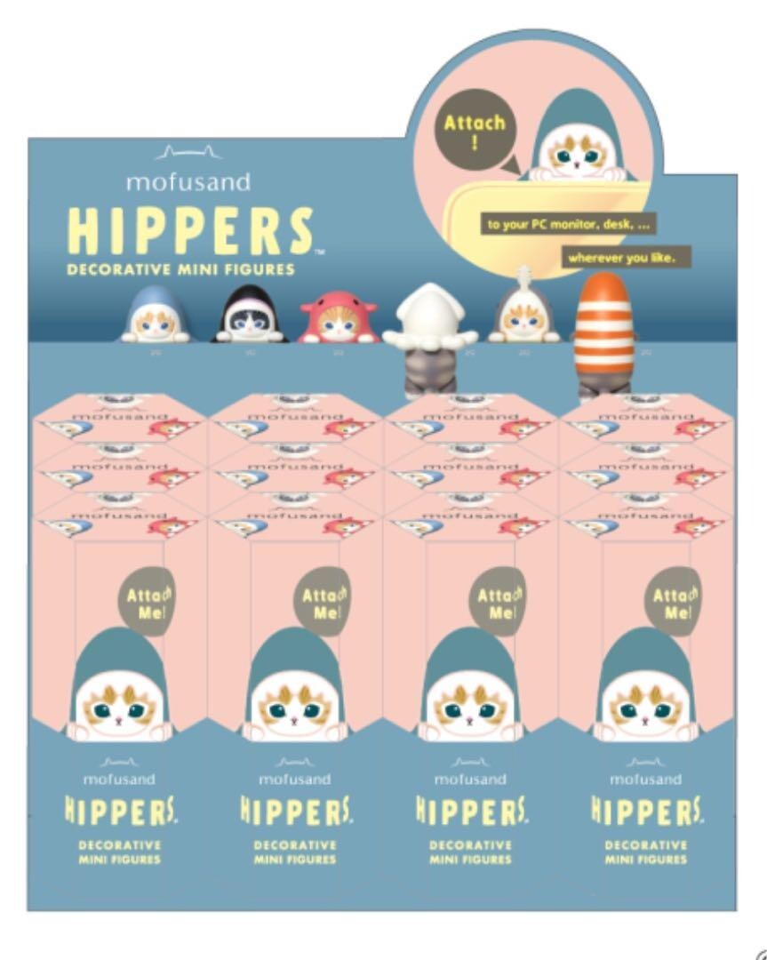 HIPPERS mofusandモフサンド sonnyangel 1box Sonny Angel Hippers x Mofusand Figure 1 Box 12 Blind Packs