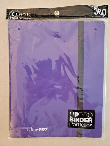 Ultra Pro Eclipse PRO-BINDER CARD HOLDER - Royal Purple - ULP15152