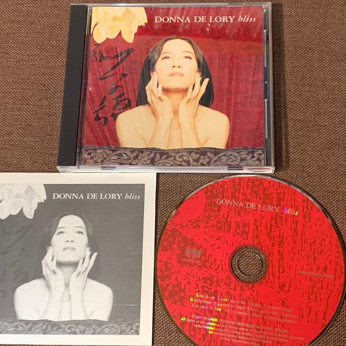 ドナ・デロリー デビューアルバム & サンプラー DONNA De LORY Bliss JAPAN CD AECP-1001 w/ PS + JPN BOOKLET Madonna