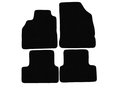 Fußmatten, Automatten für Renault Fluence 2009-2016, Schwarz x14 Rand