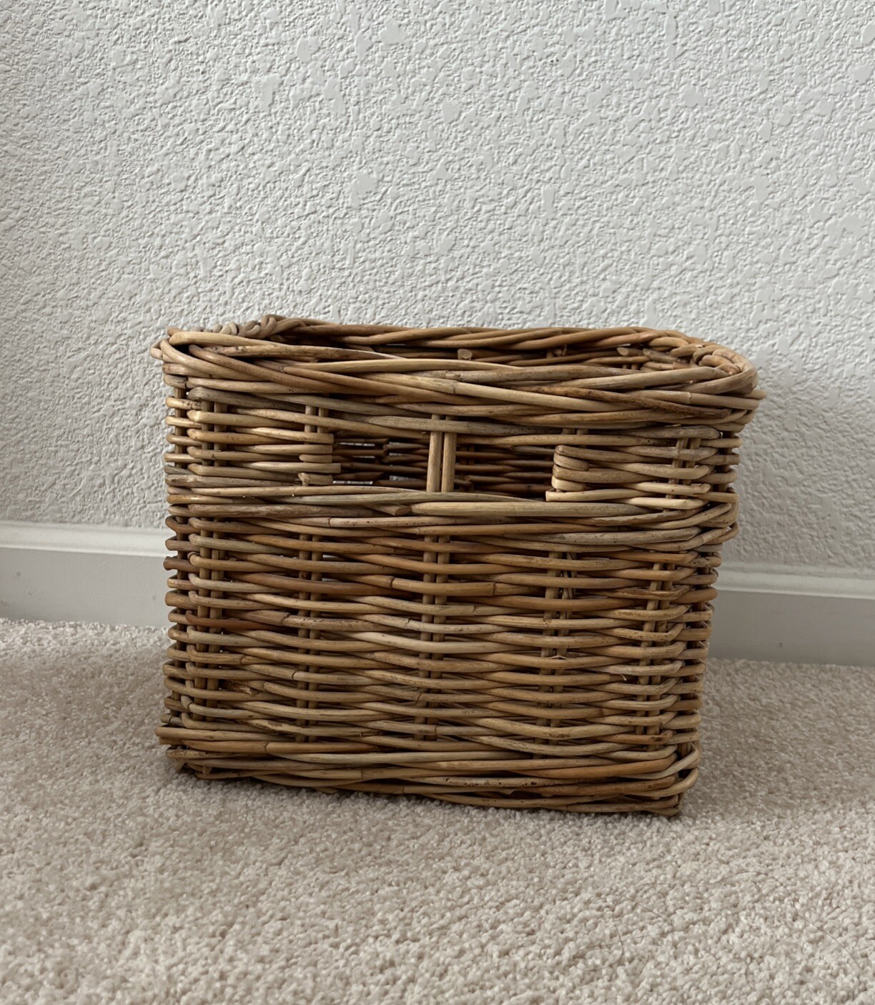 Pottery Barn Kids 12” x 12” x 9.5” Large Square Sabrina Basket
