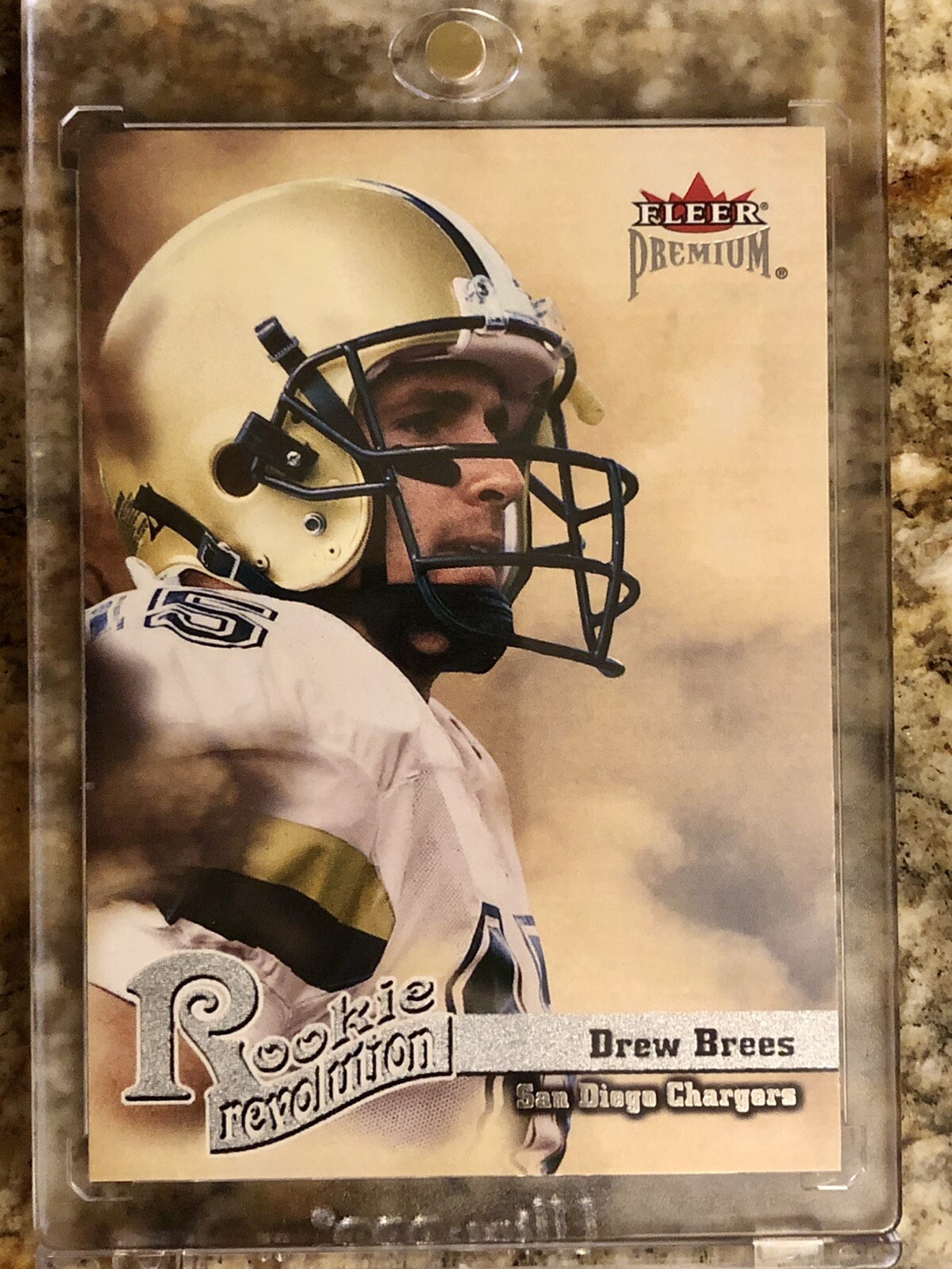 Drew Brees Fleer Premium Rookie Revolution #3 Rookie Revolution