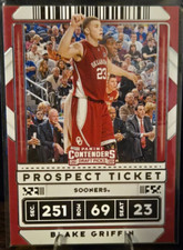 Prospect Ticket - 2020 - Blake Griffin - #23 Oklahoma Sooners - Card