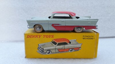 DINKY TOYS FRANCE. PLYMOUTH BELVEDERE. REF: 24 D. + Boite. (L3