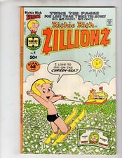 Harvey World Comics Richie Rich Zillionz Volume 1 Book #4 VF+