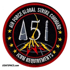 AIR FORCE GLOBAL STRIKE COMMAND-A51-ICBM-AFGSC-Barksdale AFB-USAF ORIGINAL PATCH