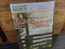 Sewing with Nancy - The Art Of Landscape Quilting- DVD 90 min Sealed