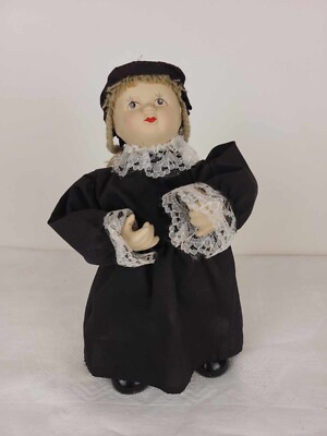 Ancienne Poupée Automate Musicale En Porcelaine - Vintage - Sans Marque