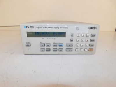 PHILIPS PM 2811 PROGRAMMABLE POWER SUPPLY 30V/10A/60W (LWP58)