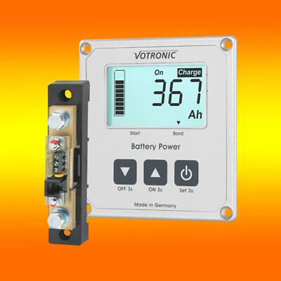 Votronic ボトロニック Battery Computer 400S Votronic LCD Batterie Computer 400S mit Smart-Shunt 400A (0% MwSt