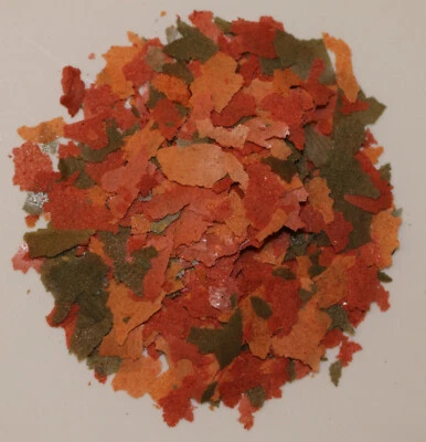 Kraft und Farbfutter Flocken 1000ml Spitzen Fischfutter Zierfischfutter Aquarium