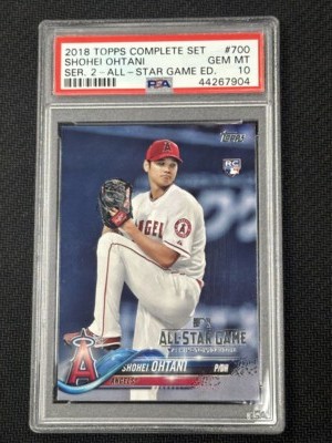 Shohei Ohtani Topps Complete Set Series 2 All Star Game RC