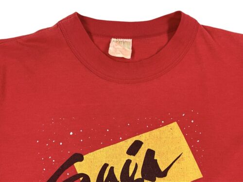 Vintage Canadian Band Saga 1985 Tour T-Shirt Medium - Bild 3 von 16