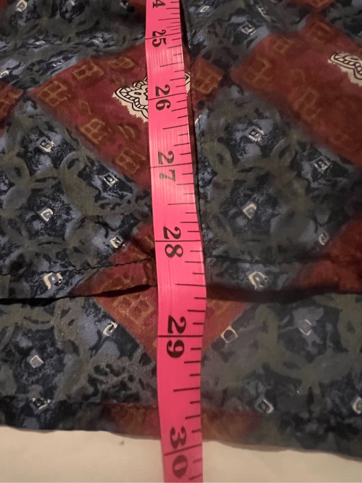 Camisa manga larga vintage Robert Stock 100% seda Foto 4 de 4