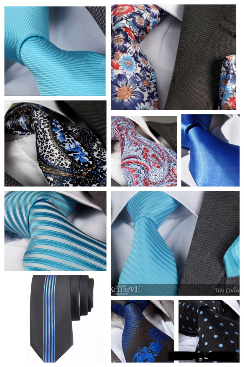 cobalt blue ties