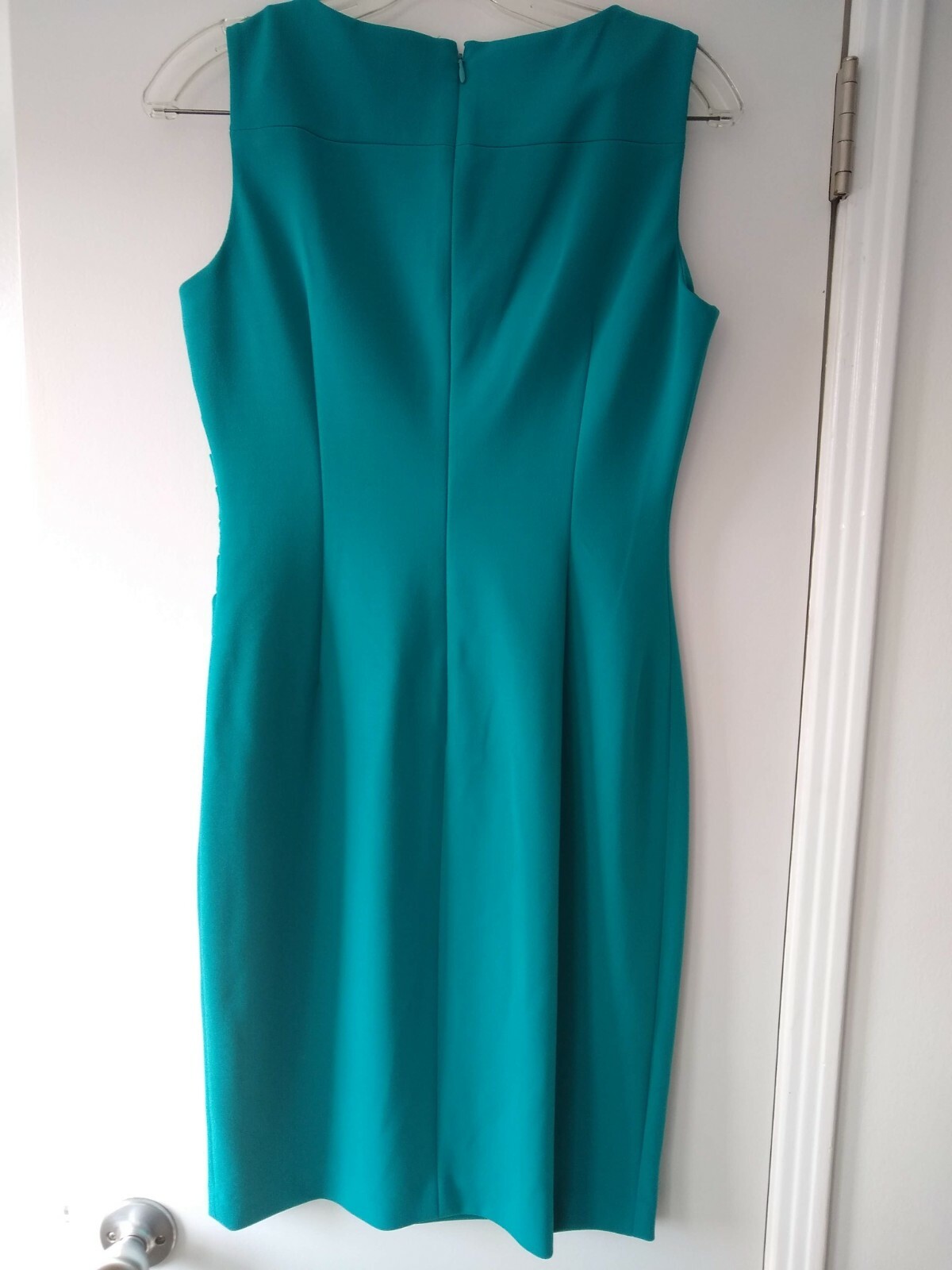 CALVIN KLEIN Melodie Knit Dress Teal 