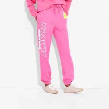Adult Poppi Forever Soda Icon Graphic Joggers - Pink