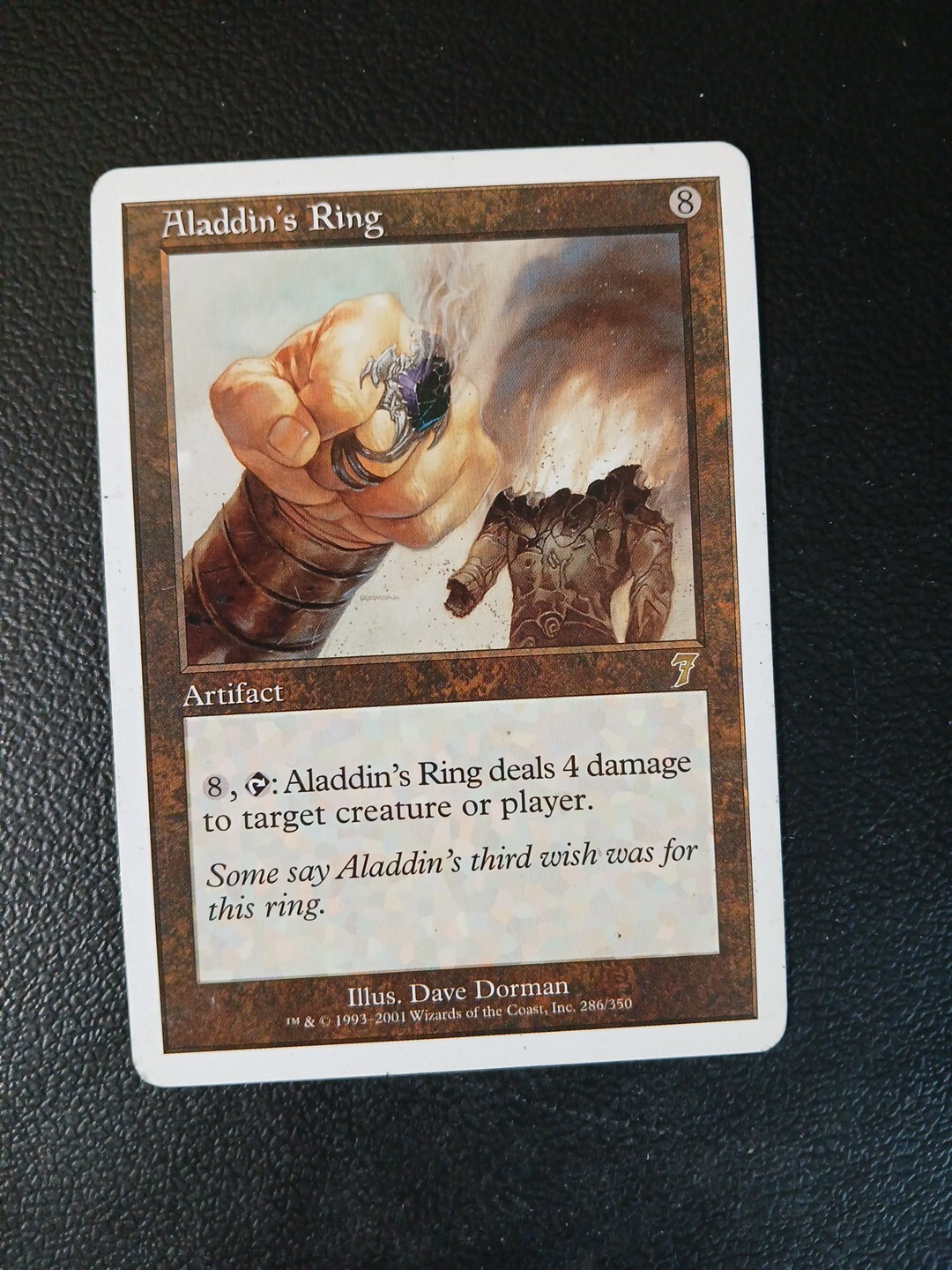 7th Edition Aladdin's Ring MTG LP