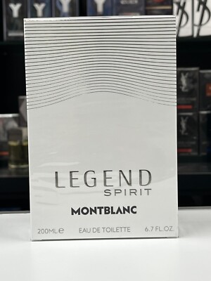 Mont Blanc Legend Spirit Eau de Toilette for Men 6.7 fl. oz. / 200ml