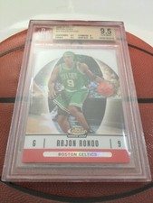 2006-07 - Topps Finest - RAJON RONDO - ROOKIE REFRACTOR - BGS 9.5 (POP 9)
