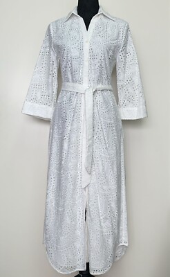anuke Cutwork Embroidery Dress ホワイト 38 ànuke】Cutwork Embroidery Dress | selectshop ku
