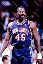 EW914 Michael Cage NJ Nets Bigman Basketball 8x10 11x14 16x20 Photo