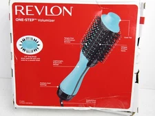 REVLON One Step Volumizer Original 1.0 Hair Dryer and Hot Air Brush, Mint - NEW