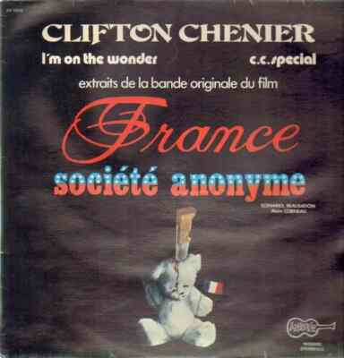 Clifton Chenier France Société Anonyme NEAR MINT Arhoolie Vinyl LP