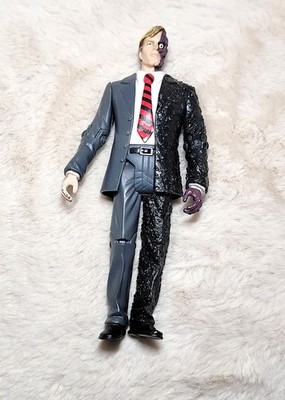 Dark Knight TWO-FACE Harvey Dent 5.5'' Figure Mattel 2008 DC Comics Batman C28