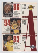 1996 Upper Deck Building a Winner Shaquille O'Neal Eddie Jones Kobe Bryant 0h5h
